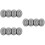 3Pcs Silicone 4-Cavity Soap Mold Grey for Massage Brush and Baking 7
