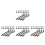 4Pcs Roller Skating Shoes Strap Buckles PVC Durable Assorted Colors 8