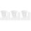 150Pcs White Plastic Net Pots for Flower and Vegetable Cultivation 6