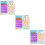 3Sets Hanging Pocket Chart Letter Cards Creative Learning Tool 9