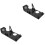 2Pcs Atv Motorcycle Engine Stator Cover Black Aluminum Protection Case 5