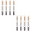 24Pcs Practical Golden Zipper Puller Tabs Durable Zipper Supplies 6