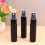 60Pcs Black Mini Glass Spray Bottles Reusable Portable Perfume Storage 4