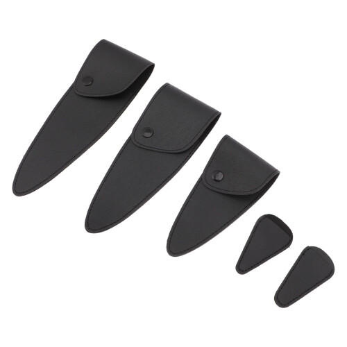 10Pcs Black Scissor Cases Protective Covers for Sewing Tools 1