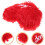 3Pcs Red Heart Shape Throw Pillow Comfortable PP Cotton Back Cushion 11