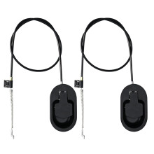 8Pcs Black Recliner Release Handle Cable Replacement for Sofas
