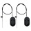 8Pcs Black Recliner Release Handle Cable Replacement for Sofas 1