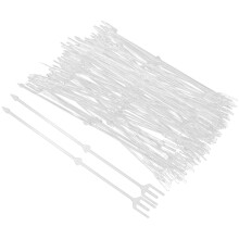 5Pcs Clear Plastic Flower Picks for Wedding, Party, and DIY Decoration