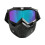 3Pcs Uv400 Motorcycle Face Mask Black with Adjustable Elastic Band 1