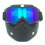3Pcs Uv400 Motorcycle Face Mask Black with Adjustable Elastic Band 10