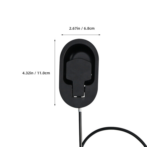 8Pcs Black Recliner Release Handle Cable Replacement for Sofas 1