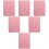 6Pcs Pink Ebook Reader Protective Case Waterproof Auto Wake Sleeve 8