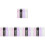 20Pcs Root Comb Applicator Bottles PP Assorted Color Hair Dyeing Tools 7