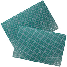 6Pcs Durable PP Cutting Mats Dark Green for DIY Engraving Crafts