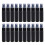 60Pcs Black Mini Glass Spray Bottles Reusable Portable Perfume Storage 8