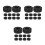 30Pcs Rubber Foosball Table Washers Replacement Table Football Bumpers 5