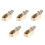 5Pcs Durable Brass Mini Wood Plane Tool Gold for Violin Luthier Use 8