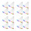Colorful Tailor Pins Stainless Steel Head for Sewing Projects 5