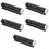 5Pcs Car Dashboard Parking Black Aluminum Alloy Accessory 9