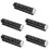 5Pcs Car Dashboard Parking Black Aluminum Alloy Accessory 8