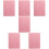 6Pcs Pink Ebook Reader Protective Case Waterproof Auto Wake Sleeve 10