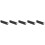 5Pcs Car Dashboard Parking Black Aluminum Alloy Accessory 11