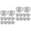 40Pcs Protective Earring Backs Copper Secure Stoppers for Daily Use 6