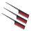 6Pcs Practical Hair Dye Comb Black Durable Salon Hairdressing Tool 8
