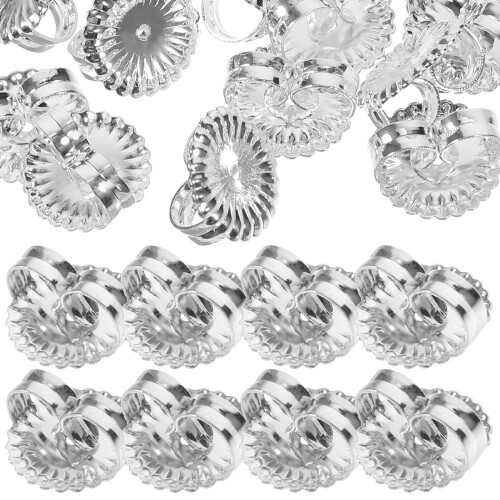 40Pcs Protective Earring Backs Copper Secure Stoppers for Daily Use 1