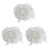 300Pcs Plastic Makeup Spatula White Cosmetic Tool for Facemask Use 2