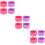 12Pcs Versatile Silicone Bottle Bottom Covers Heat-Resistant Protector 9