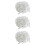 300Pcs Plastic Makeup Spatula White Cosmetic Tool for Facemask Use 8