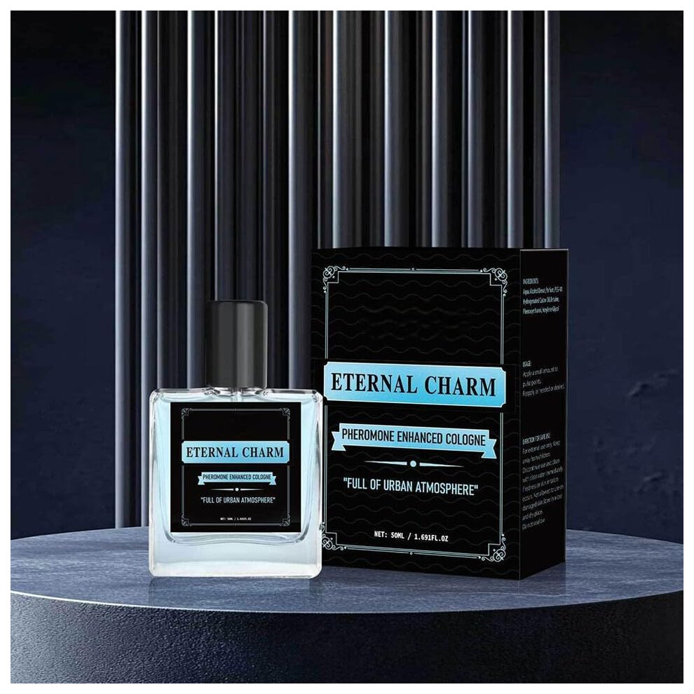 Men's Cologne With Pheromone Enhanced Formula, Citrus Musk Scent, Urban Style Fragrance, 50Ml