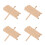 32Pcs Solid Wood Drumsticks with Antislip Grip for Drum Practice Home 10