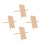 32Pcs Solid Wood Drumsticks with Antislip Grip for Drum Practice Home 8