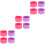 12Pcs Versatile Silicone Bottle Bottom Covers Heat-Resistant Protector 5