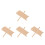 32Pcs Solid Wood Drumsticks with Antislip Grip for Drum Practice Home 4