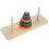 8Sets Bamboo Hanoi Tower Puzzle Brain Game for Home Decor 7