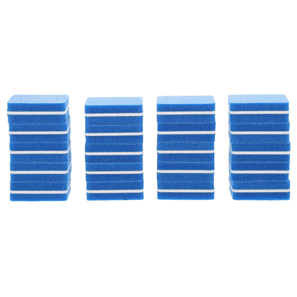 Happyyami Blue 150Pcs Sanding Nail Files For Manicure And Nail Art Grooming