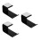 3Pcs Acrylic Headphone Hanger for Desk and Wall Use 6