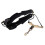 2Pcs Black Saxophone Strap Flexible Shoulder Belt 2