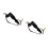 2Pcs Black Saxophone Strap Flexible Shoulder Belt 9