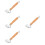 4Pcs Wallpaper Smoothing Roller Lightweight with Wood Handle for Walls 9