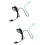 2Pcs Lightweight Plastic Clip-on Aquarium Lamp Light 9