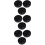 Black Bike Training Wheels Safe Support for Kids Learning 8