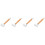 4Pcs Wallpaper Smoothing Roller Lightweight with Wood Handle for Walls 6