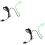 2Pcs Lightweight Plastic Clip-on Aquarium Lamp Light 8