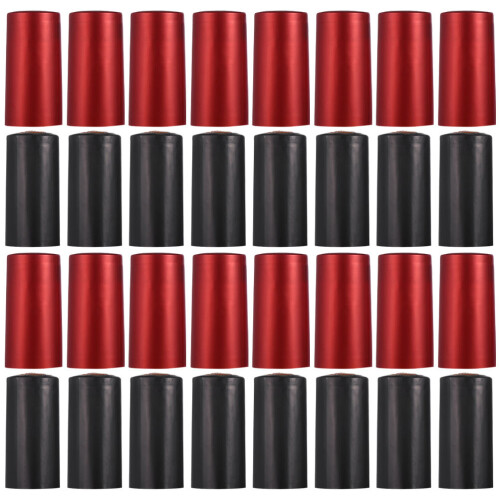 400Pcs Flexible Heat Shrink Wraps Seal Caps