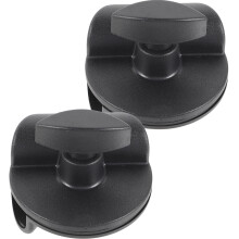 8Pcs Sturdy Mic Arm Desk Mount Clips Plastic Metal Rotatable Black