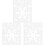 18Pcs Safe Plastic White Reusable Drawing Stencils Templates for Art 4